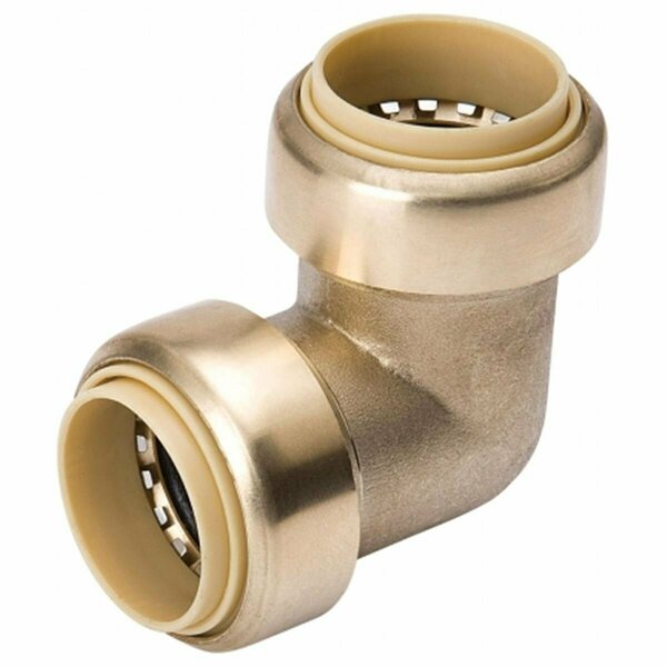 Totalturf 1 in. X 1 in. Low Lead Brass Elbow TO334432